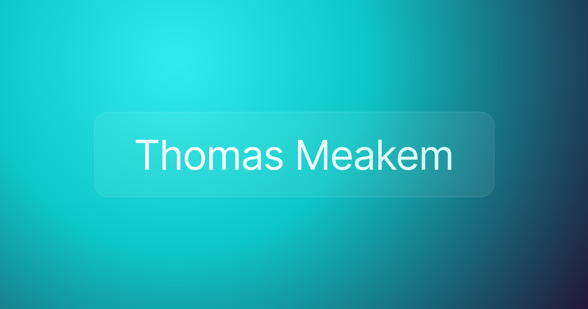 Thomas Meakem
