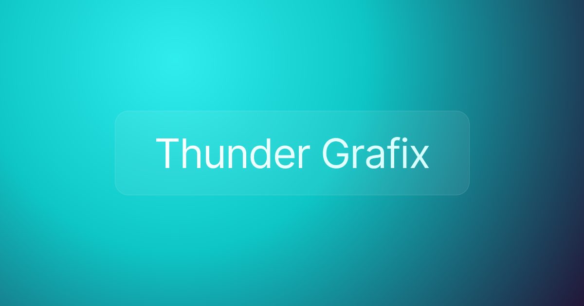 Thunder Grafix