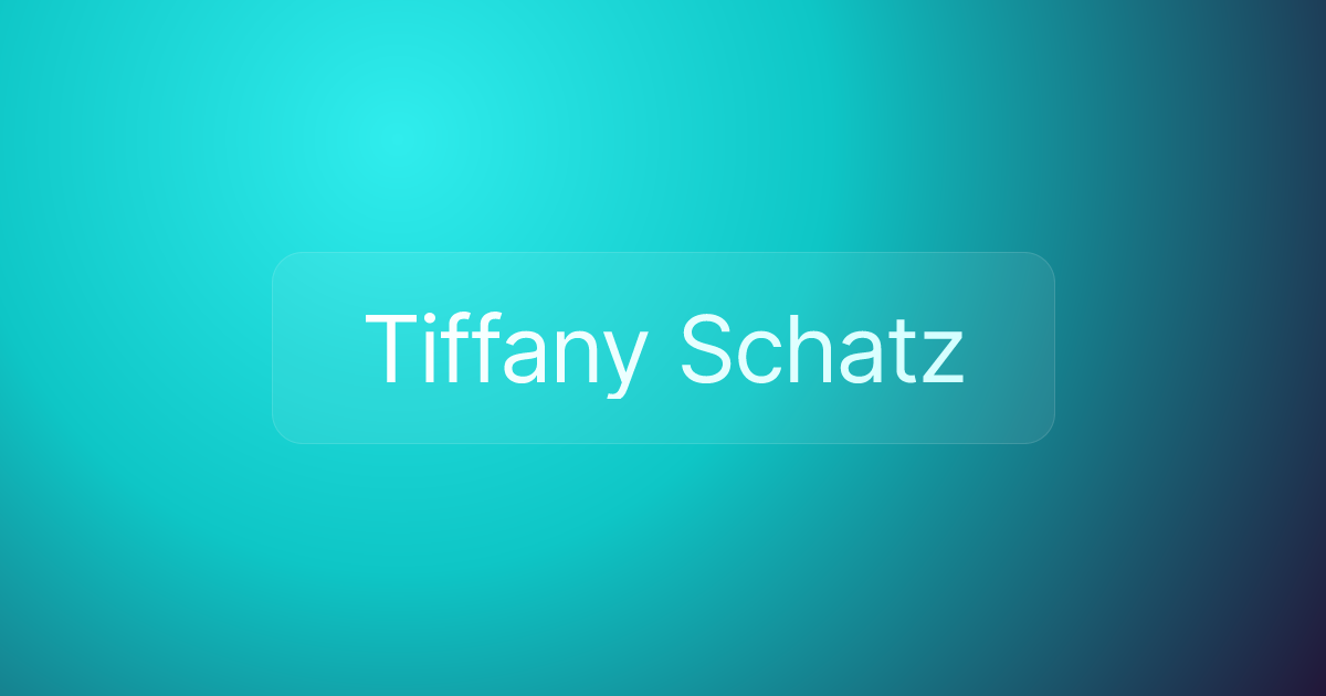Tiffany Schatz