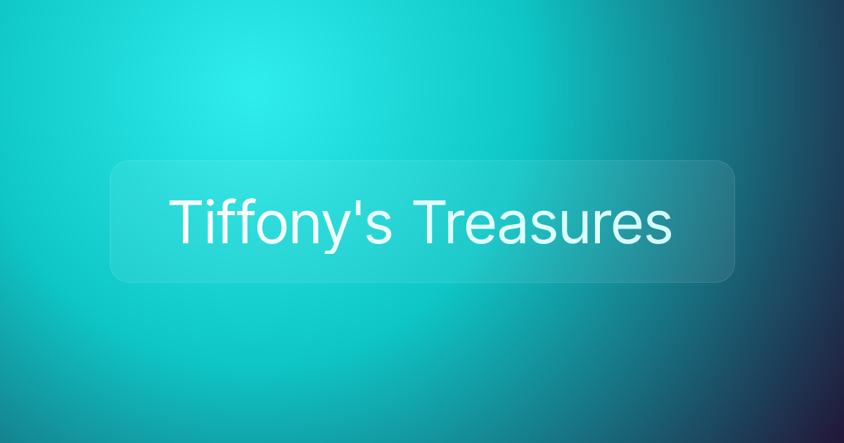 Tiffony's Treasures
