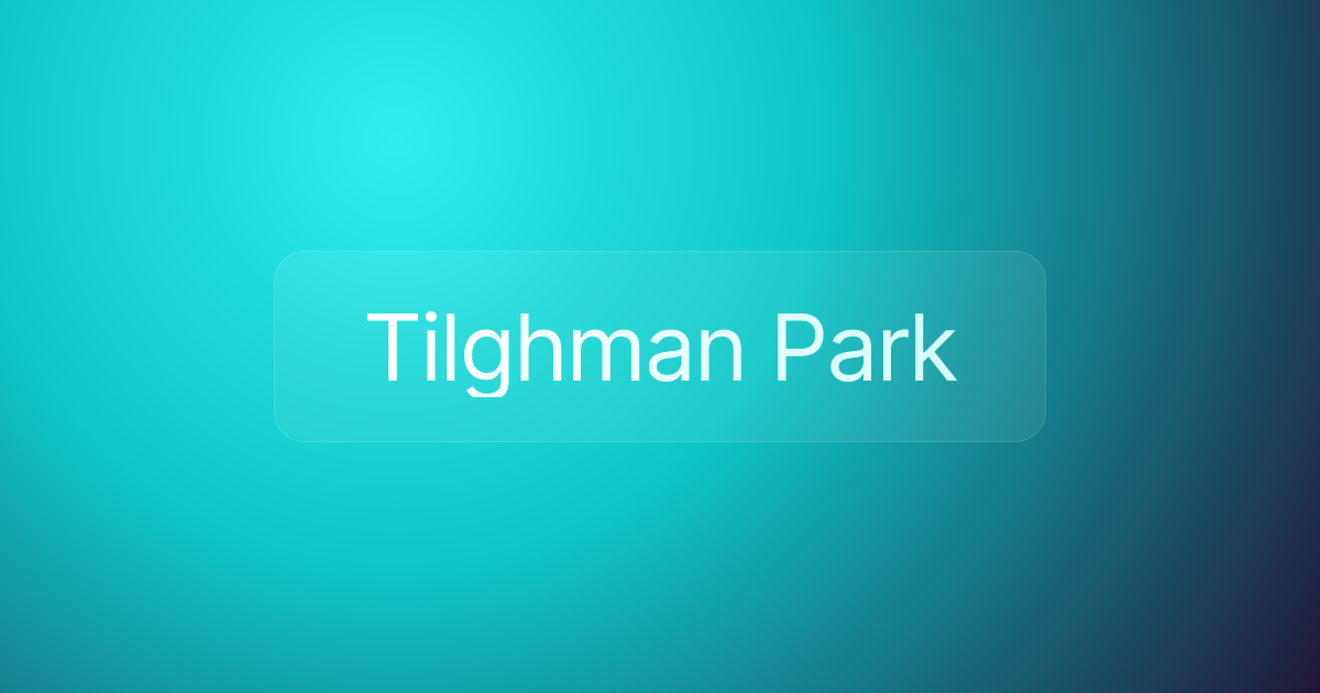 Tilghman Park