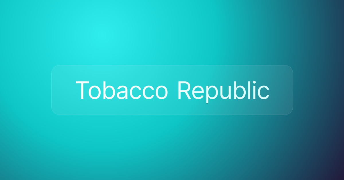 Tobacco Republic
