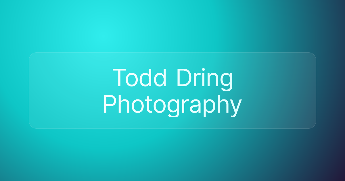 Todd Dring Photography
