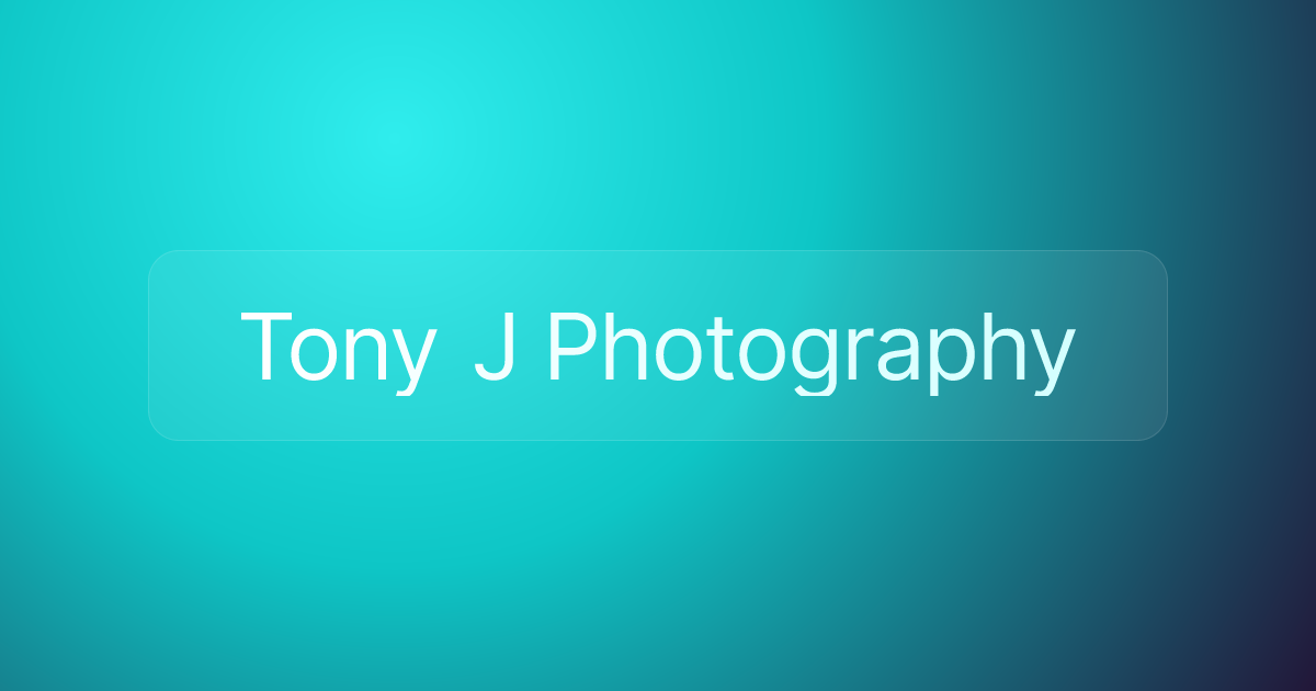 Tony J Photography