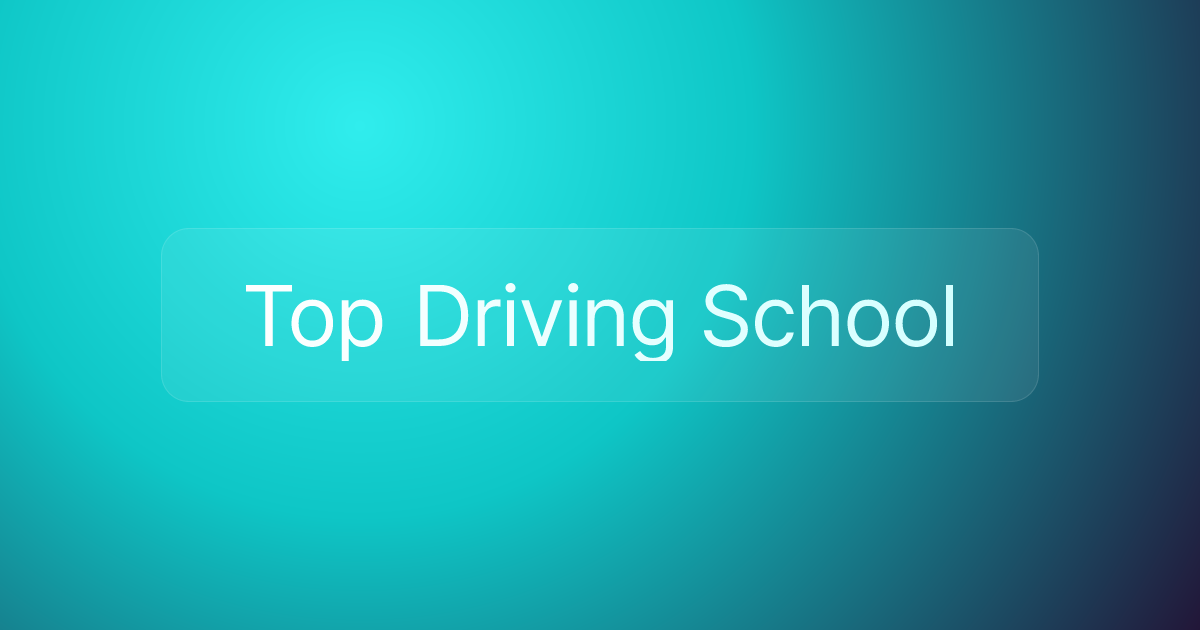 Top Driving School