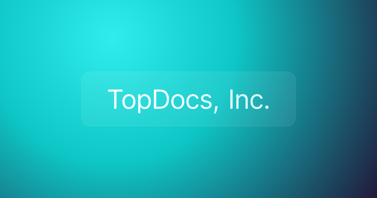 TopDocs, Inc.