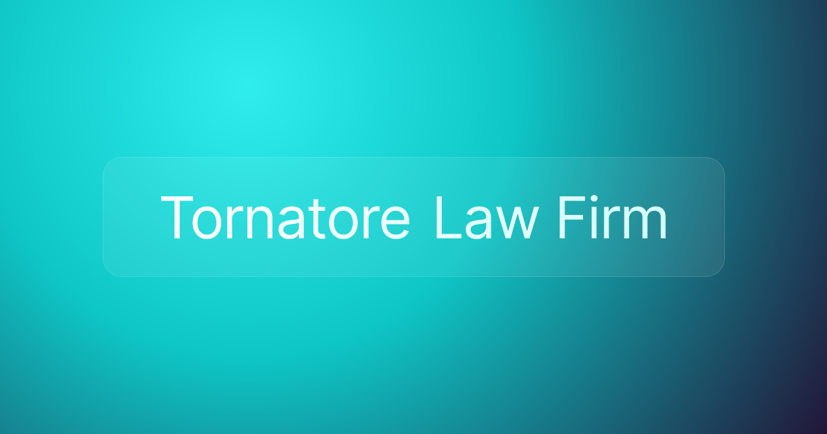 Tornatore Law Firm