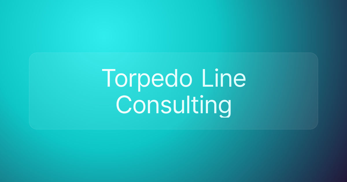 Torpedo Line Consulting
