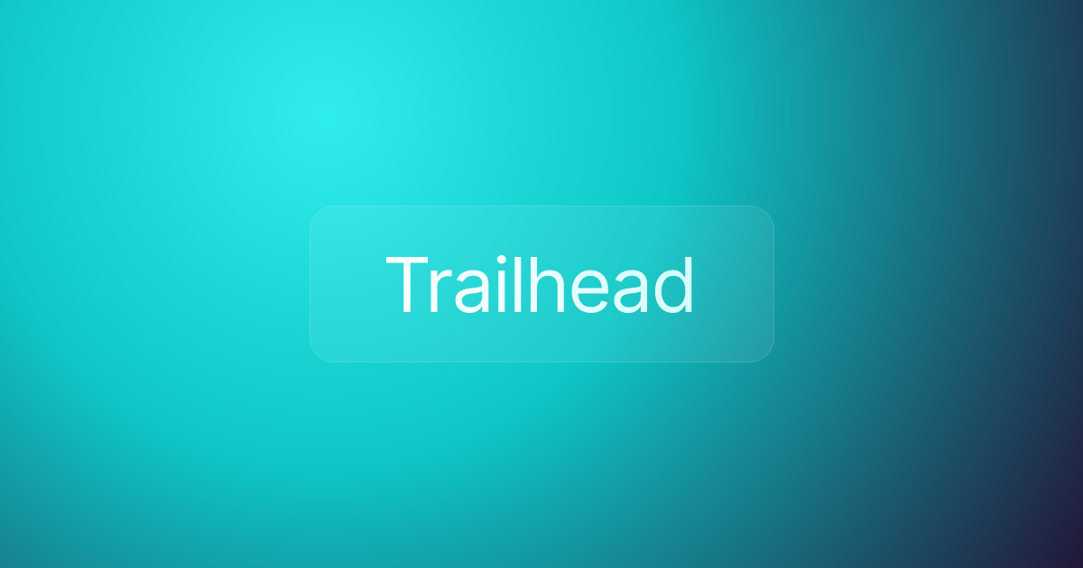 Trailhead