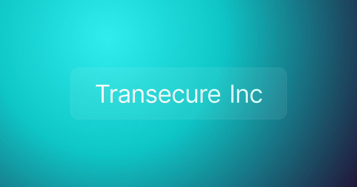 Transecure Inc