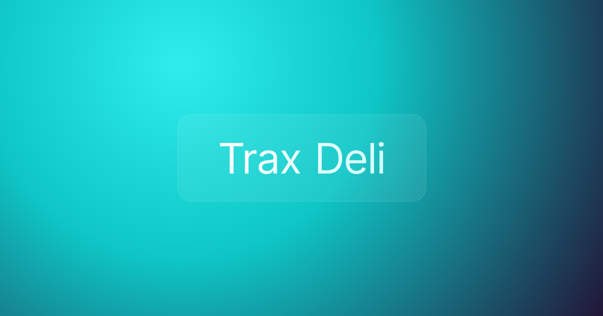 Trax Deli