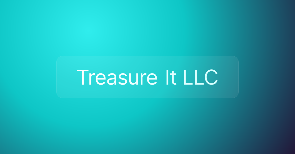 Treasure It LLC