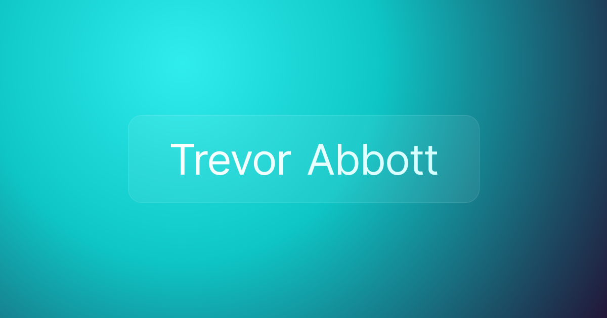 Trevor Abbott