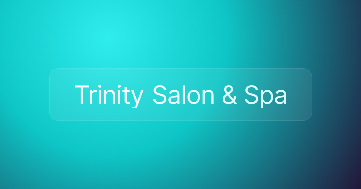 Trinity Salon & Spa