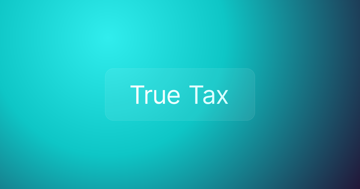 True Tax