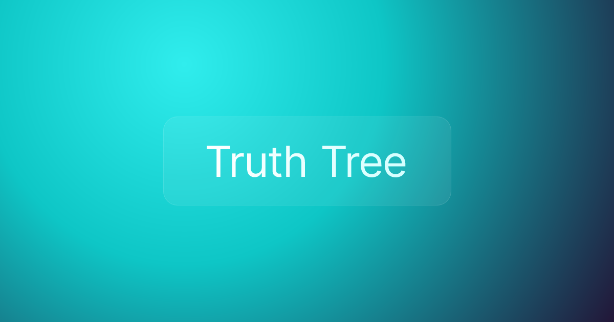 Truth Tree