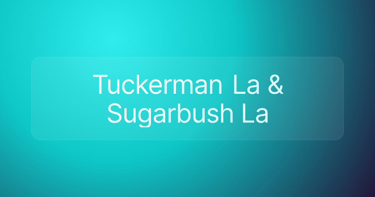 Tuckerman La & Sugarbush La