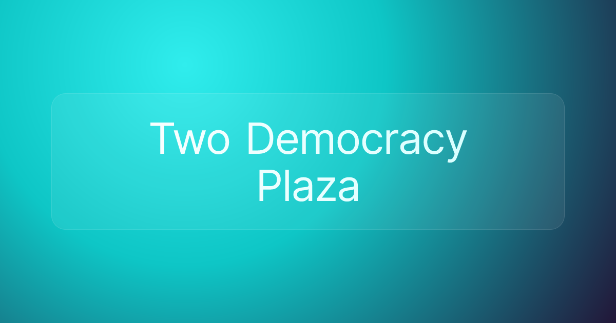 Two Democracy Plaza