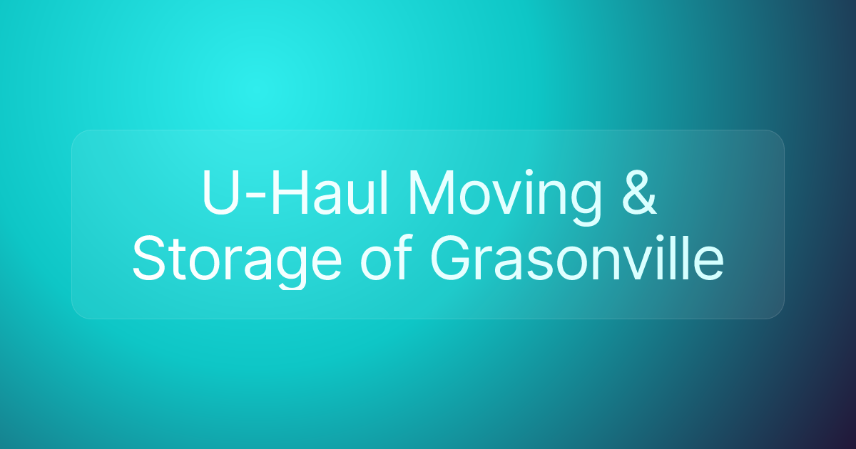 U-Haul Moving & Storage of Grasonville
