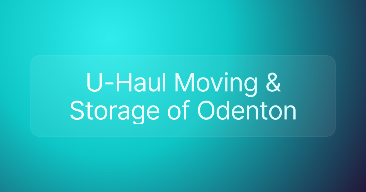 U-Haul Moving & Storage of Odenton