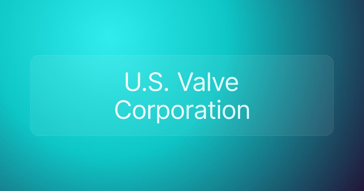 U.S. Valve Corporation