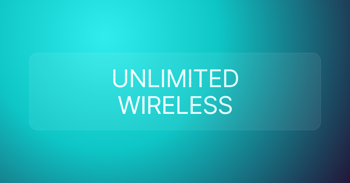 UNLIMITED WIRELESS