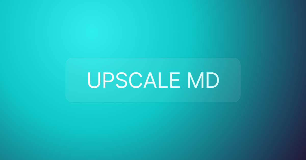 UPSCALE MD