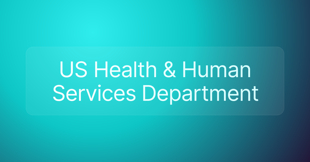 US Health & Human Services Department