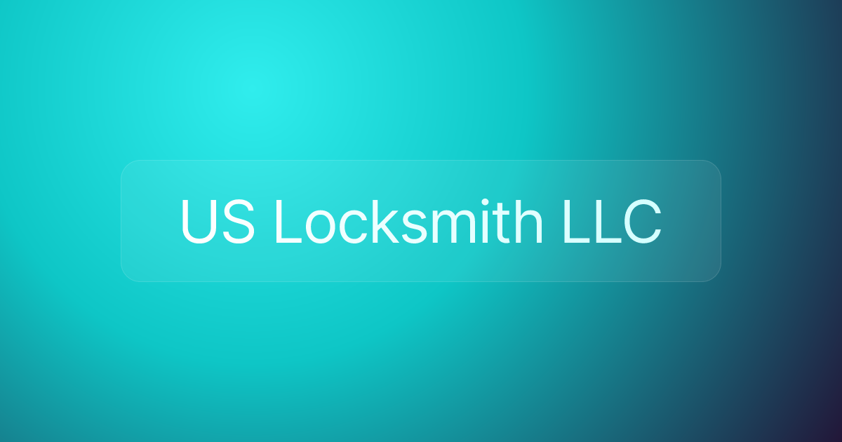US Locksmith LLC