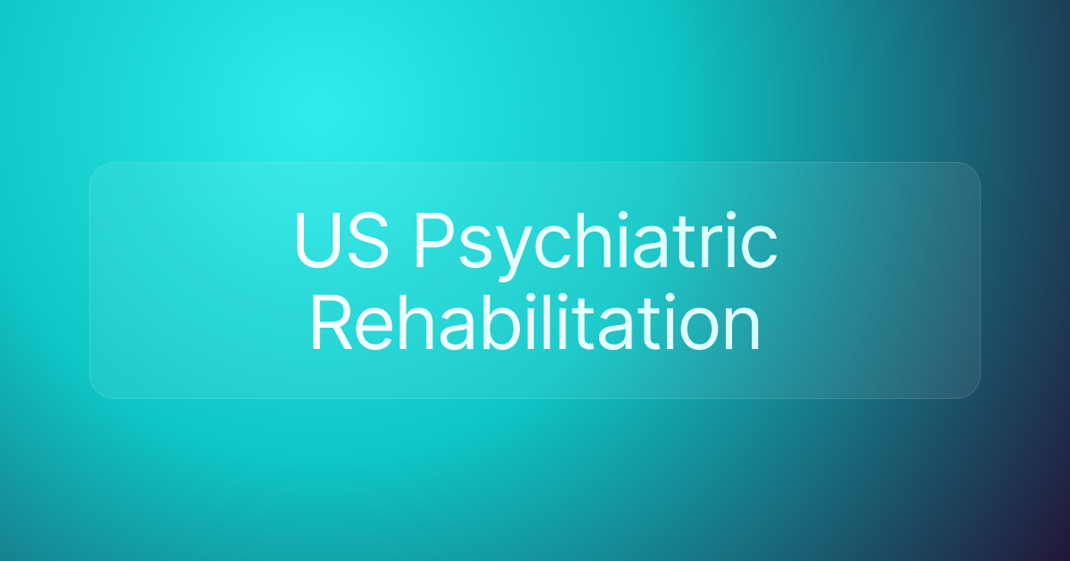 US Psychiatric Rehabilitation