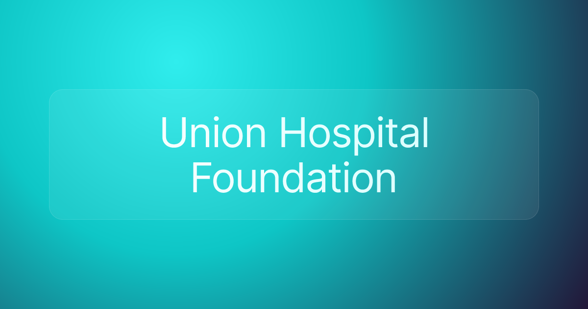 Union Hospital Foundation