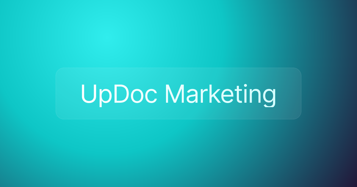 UpDoc Marketing