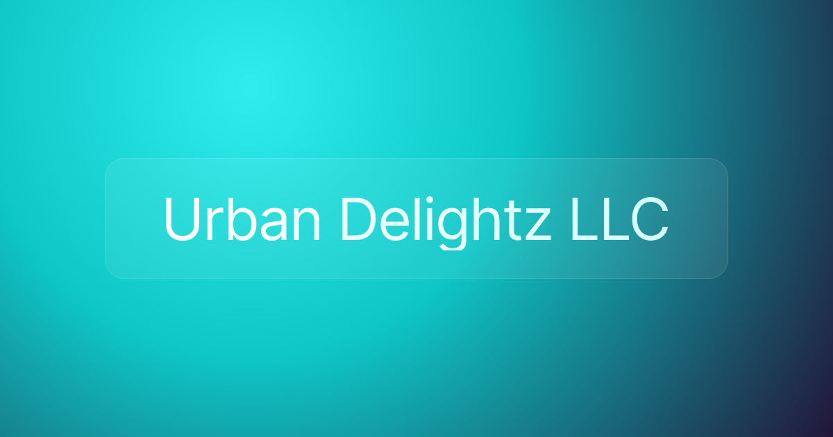 Urban Delightz LLC