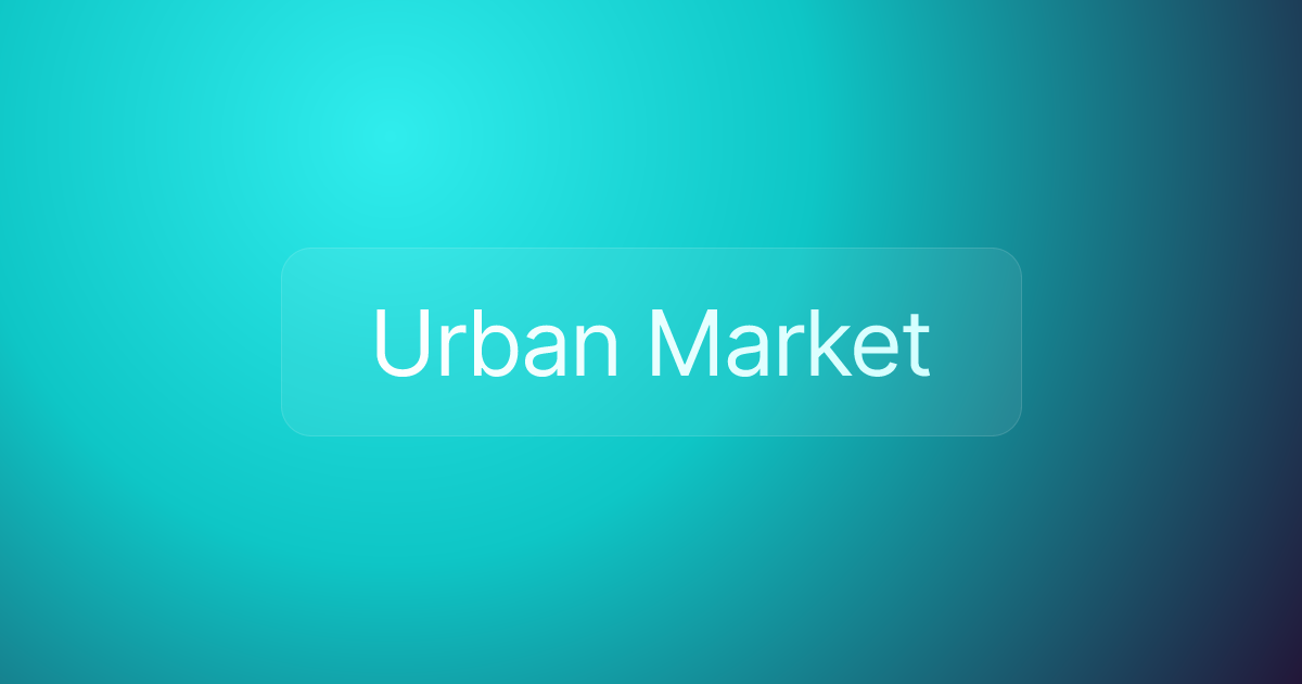 Urban Market