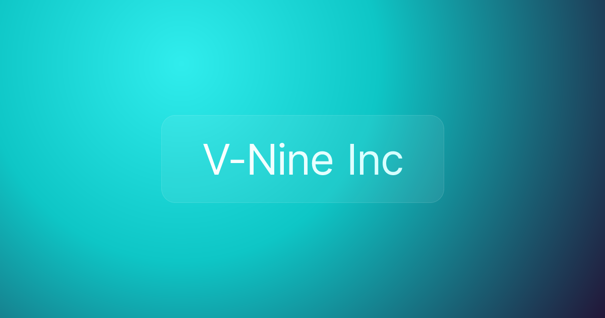 V-Nine Inc