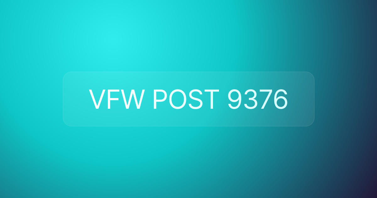 VFW POST 9376