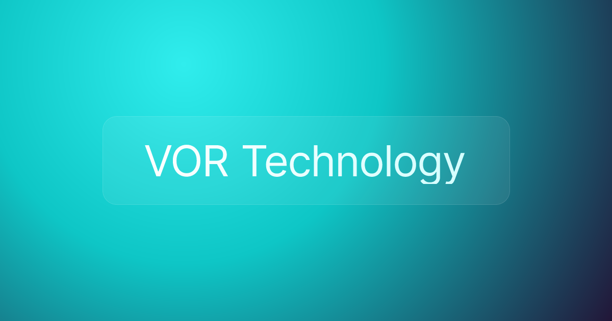 VOR Technology