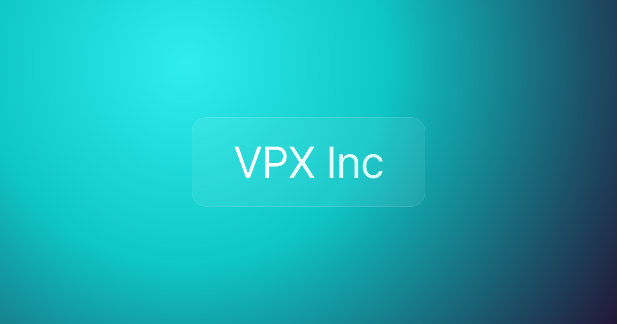 VPX Inc