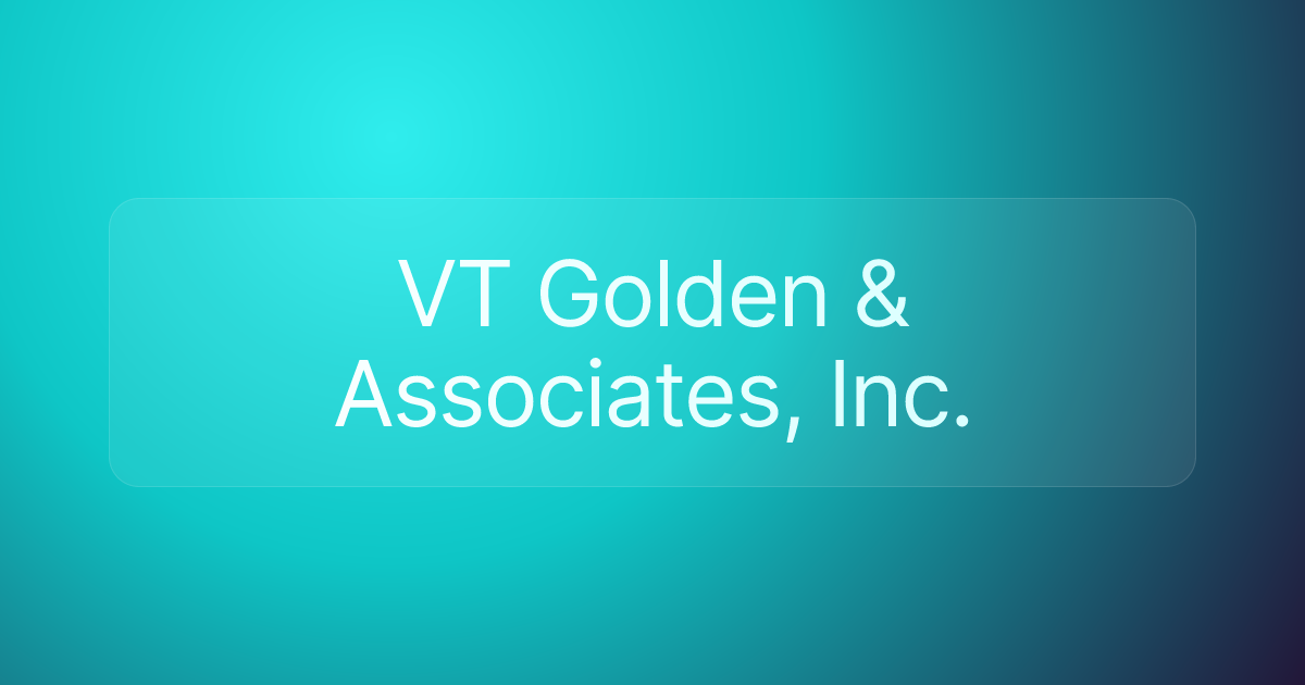 VT Golden & Associates, Inc.