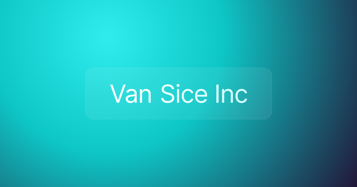 Van Sice Inc