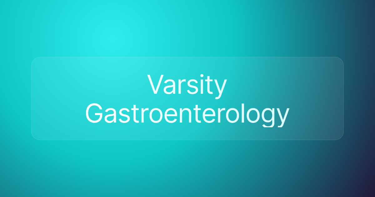 Varsity Gastroenterology