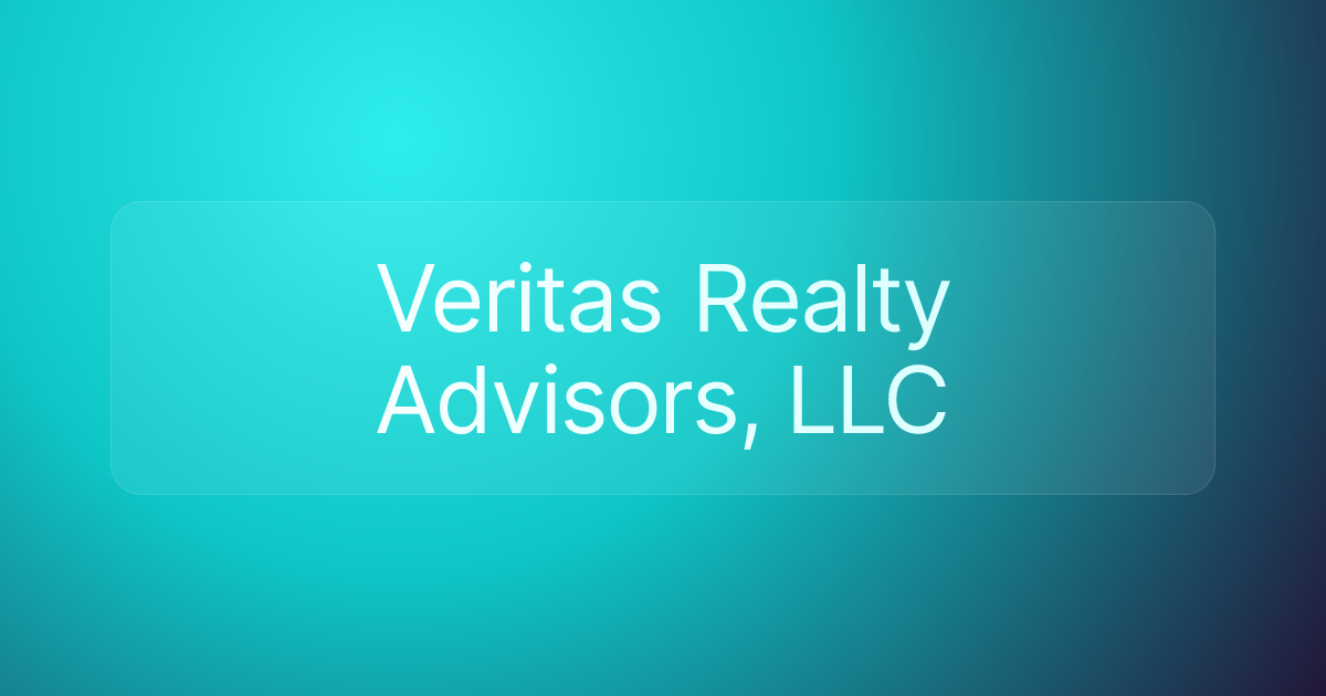Veritas Realty Advisors, LLC