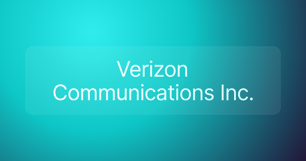 Verizon Communications Inc.