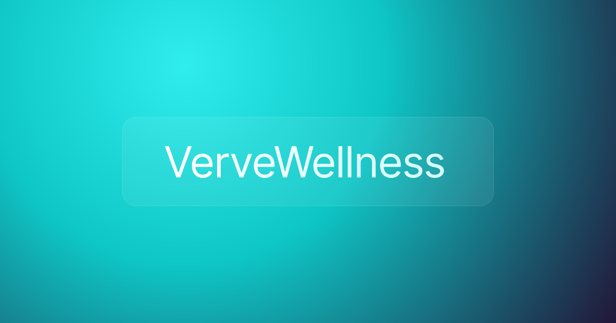 VerveWellness