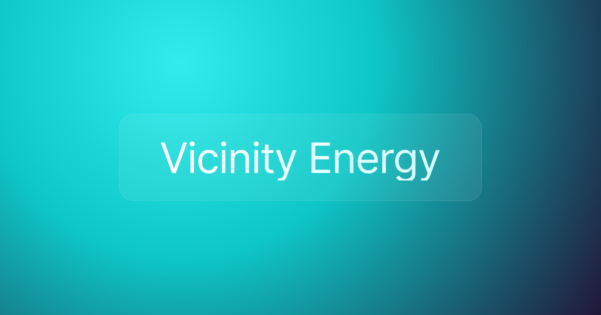 Vicinity Energy