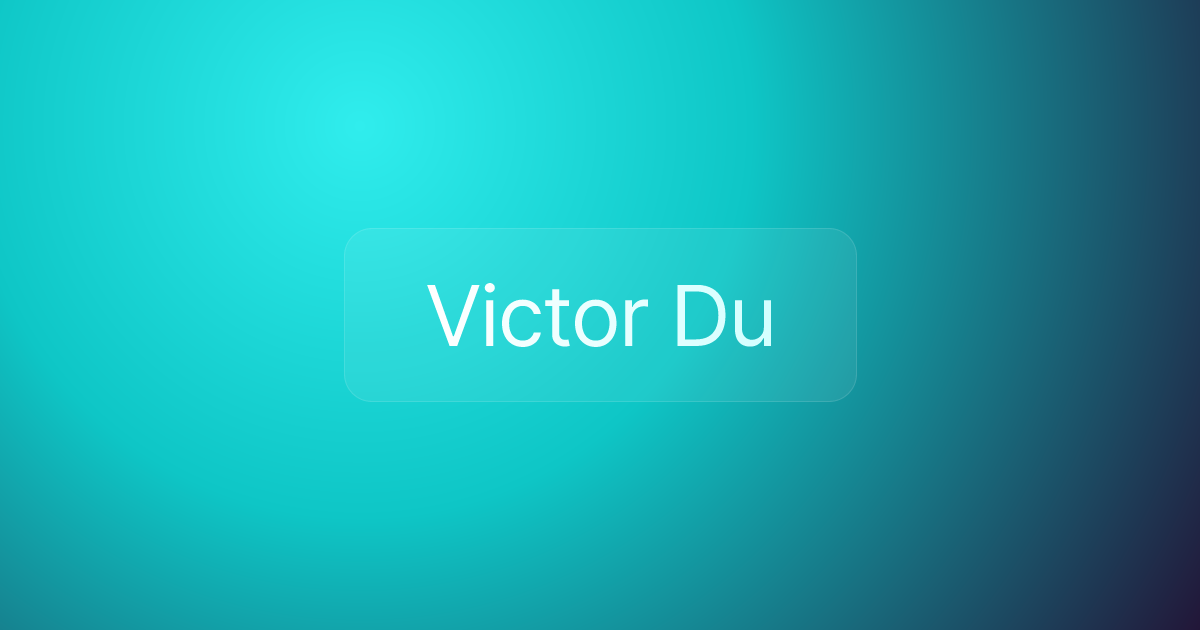 Victor Du
