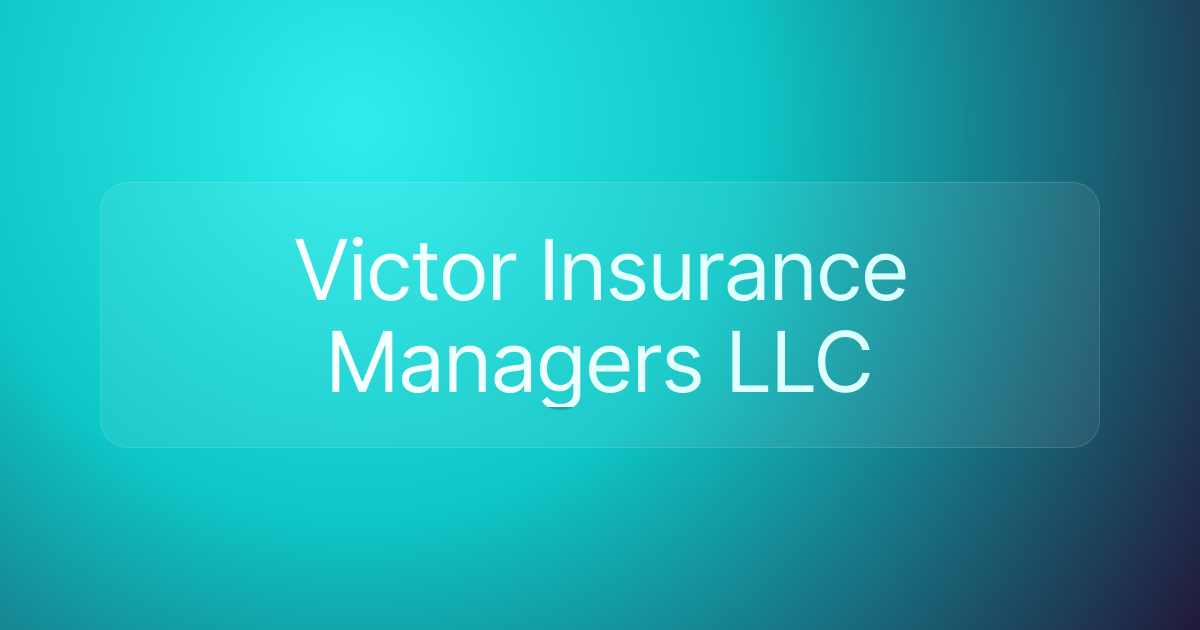 Victor Insurance Managers LLC