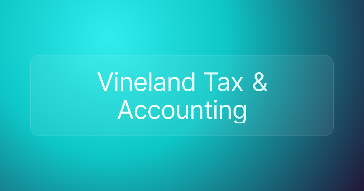 Vineland Tax & Accounting