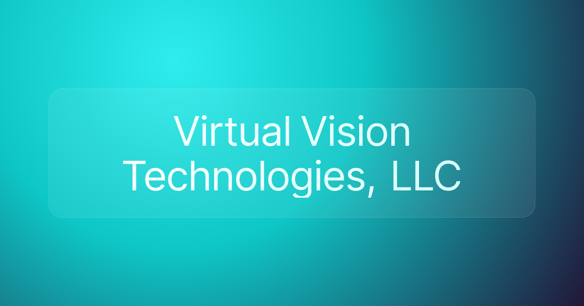 Virtual Vision Technologies, LLC