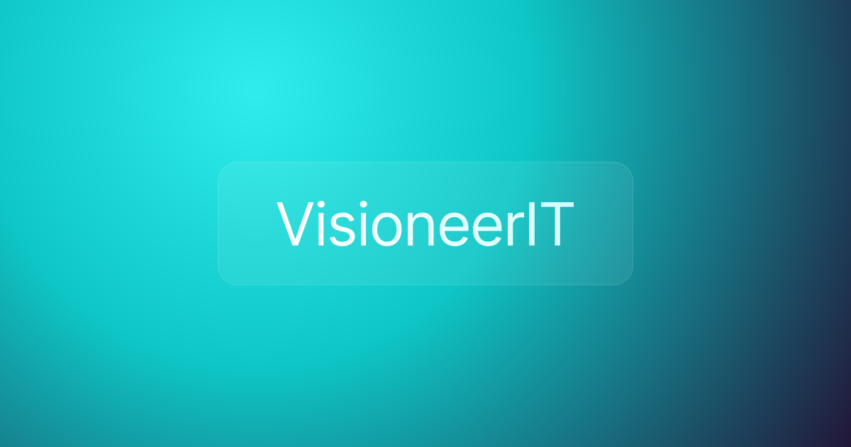 VisioneerIT